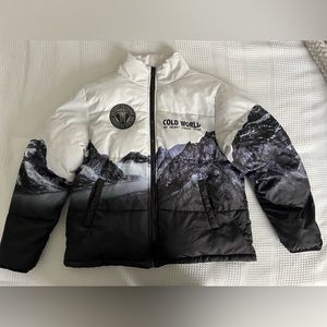 Broken promises puffer jacket